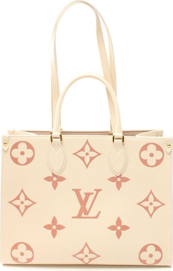 Louis Vuitton 2020s pre-owned On-The-Go MM tote bag - ShopStyle