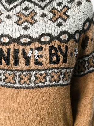 Aniye By logo knit sweater
