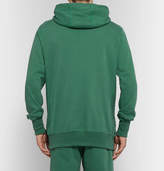 Thumbnail for your product : Leon Aimé Dore Logo-Print Loopback Cotton-Jersey Hoodie
