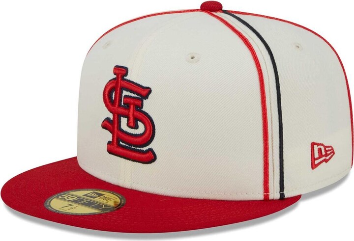 St. Louis Cardinals New Era Women's Floral 9TWENTY Adjustable Hat - Cream