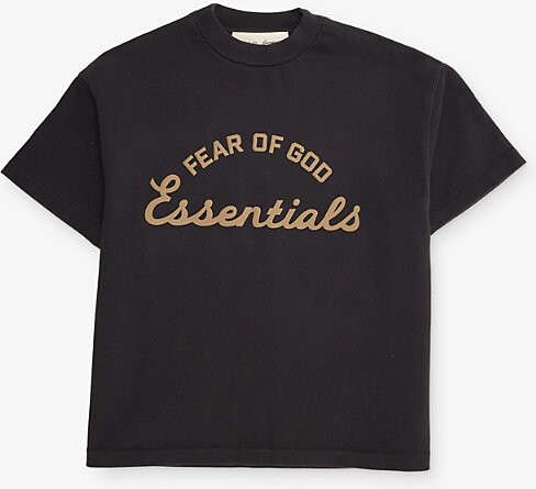 Essentials Faded Black Training 90S Short Sleeve Cotton-Jersey T-Shirt 2-16 Years 14-16 Years
