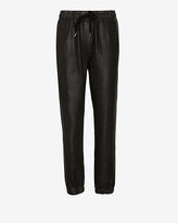 Thumbnail for your product : NSF Leather Like Sweatpant: Black