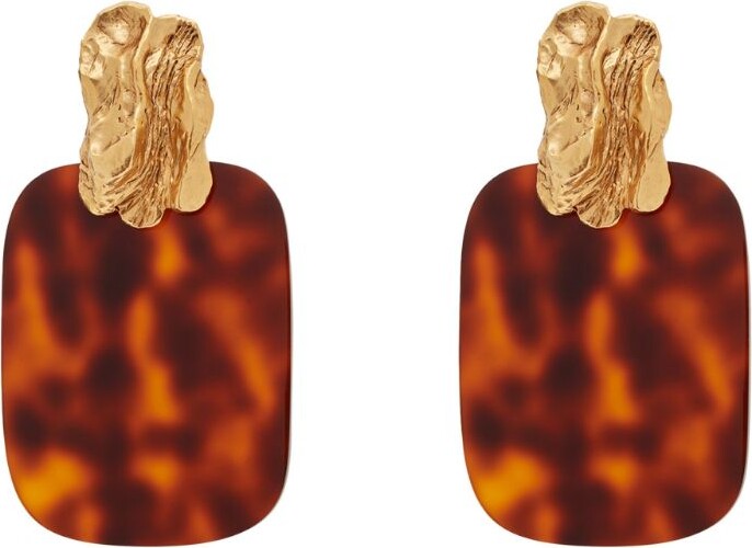 Tortoiseshell Earrings | Shop The Largest Collection | ShopStyle