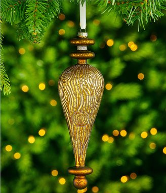 Southern Living Nostalgic Noel Collection Wood Grain Finial Ornament
