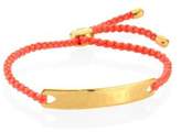 Thumbnail for your product : Monica Vinader Havana Friendship Bracelet/Peach
