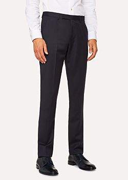 Paul Smith Men's Slim-Fit Dark Navy Wool Suit