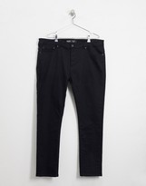 Thumbnail for your product : Burton Menswear Big & Tall skinny jeans in black