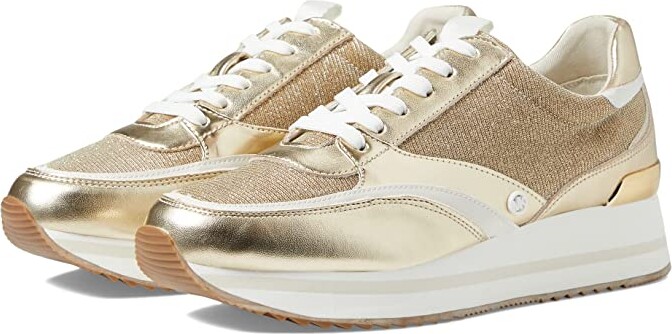 Michael Kors Women's Gold Sneakers & Athletic Shoes | ShopStyle