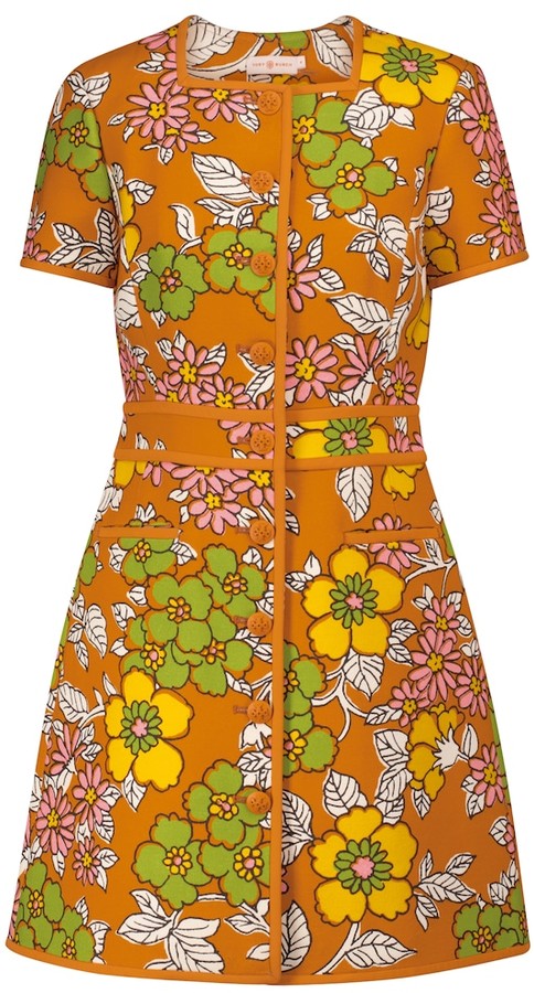 Tory Burch Women's Orange Dresses | ShopStyle