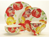 Thumbnail for your product : 222 Fifth Jolly Poppy 16 Piece Dinnerware Set