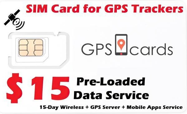 ElectroFlip GPS Cards Compatible with Spytec GPS M2 Mini GPS Tracker for Cars and Vehicles