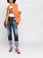 Thumbnail for your product : DSQUARED2 Turn-Up Hem Straight-Leg Jeans