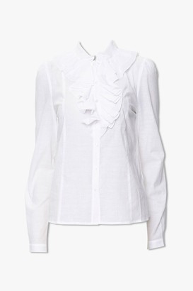 ruffle shirt forever 21