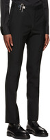 Thumbnail for your product : Givenchy Black U-Lock Trousers