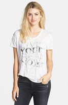 Thumbnail for your product : Vince Camuto Burnout Graphic Tee