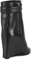 Thumbnail for your product : Givenchy Calfskin Shark-Lock Fold-Over Bootie