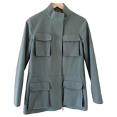 Thumbnail for your product : Jonathan Saunders Green Wool Coat