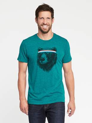 Old Navy Soft-Washed Graphic Crew-Neck Tee for Men