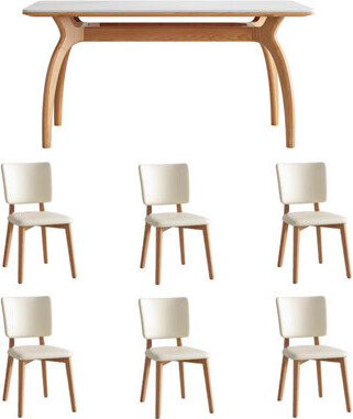 ZKuylo European modern simple dining table set