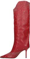 Thumbnail for your product : Jimmy Choo Brelan 85 High Heels Boots In Red Leather