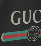 Thumbnail for your product : Gucci Printed leather drawstring backpack