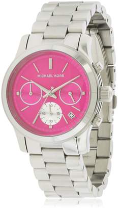 Michael Kors Runway MK6160 Women's Wrist Watches, Pink Dial