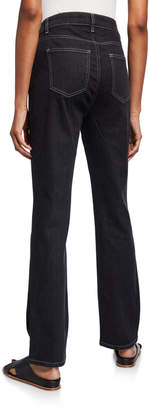 Eileen Fisher Straight-Leg Crop Jeans
