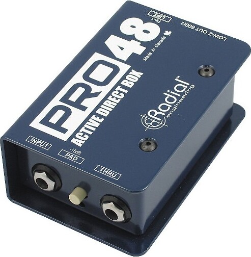 Radial Engineering Pro48 Active 48-Volt Compact Active Direct Box
