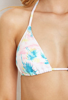 Thumbnail for your product : Forever 21 Pastel Sunset Bikini Top