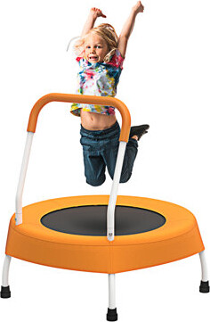 HANGZHOURUNXIN 28Inch Toddler Trampoline For Kids 1 Year Plus With Handle