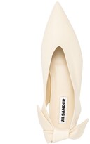 Thumbnail for your product : Jil Sander Knot Detail Ballerina Shoes