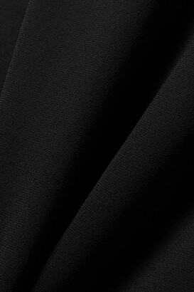 Mônot Cutout Crepe Maxi Dress - Black