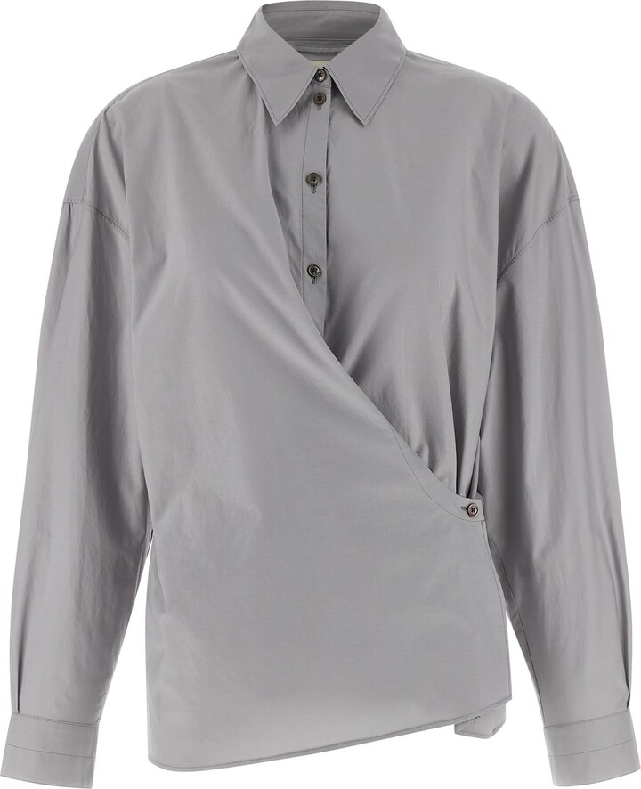 Lemaire 'straight Collar Twisted' Shirt