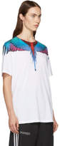 Thumbnail for your product : Marcelo Burlon County of Milan White and Multicolor Wings T-Shirt