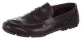 Thumbnail for your product : Ferragamo Leather Driving Loafers