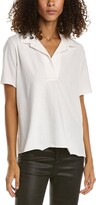 Thumbnail for your product : James Perse Heavy Jersey Oversized Polo Shirt