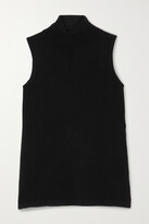 Thumbnail for your product : Arch4 + Net Sustain Cashmere Turtleneck Tank - Black