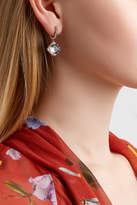 Thumbnail for your product : Caprice Larkspur & Hawk Cushion 14-karat Rose Gold, Diamond And Quartz Earrings