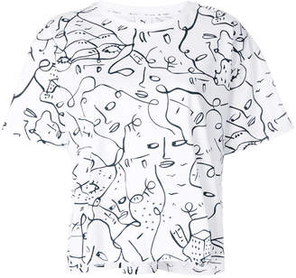 Puma face print T-shirt