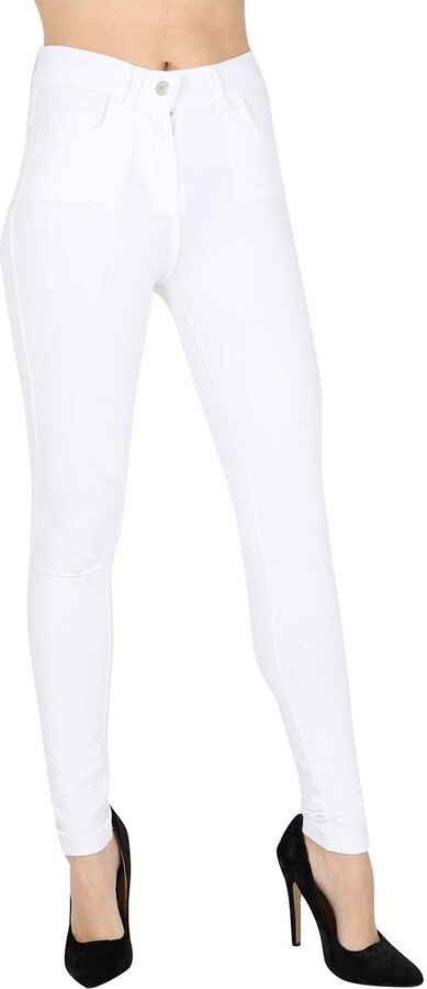 coloured jeggings uk
