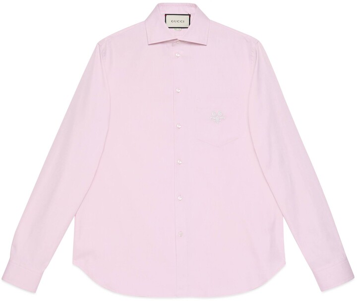 pink gucci shirt mens