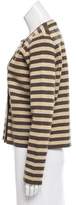 Thumbnail for your product : Sonia Rykiel Striped Double-Breasted Jacket w/ Tags