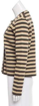 Sonia Rykiel Striped Double-Breasted Jacket w/ Tags