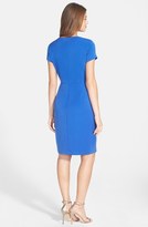 Thumbnail for your product : Donna Ricco Seamed Stretch Twill Sheath Dress