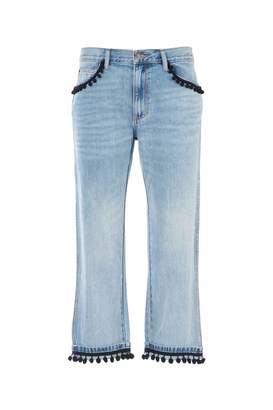 Marc Jacobs Embellished Cropped Jeans