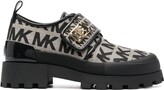 Thumbnail for your product : MICHAEL Michael Kors Padma monogram-jacquard loafers