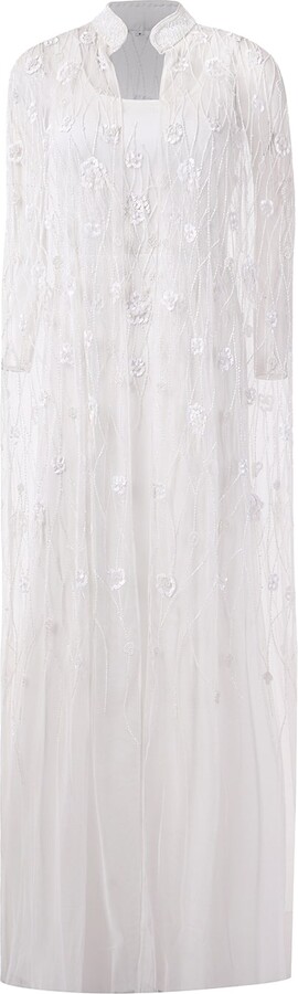 Raishma White Sofia Gown