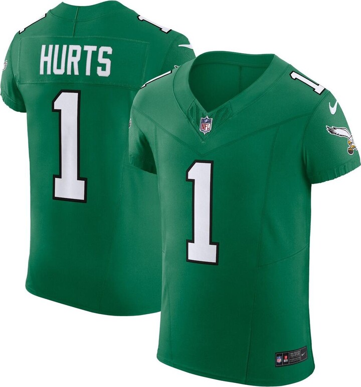 Nike Men's Jalen Hurts Kelly Philadelphia Eagles Alternate Vapor F.u.s.e. Elite Jersey