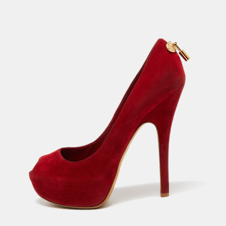 Louis Vuitton Women's Red Shoes