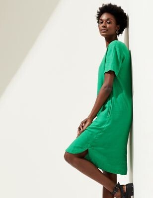 Linen Shift Dress | Shop The Largest Collection | ShopStyle UK